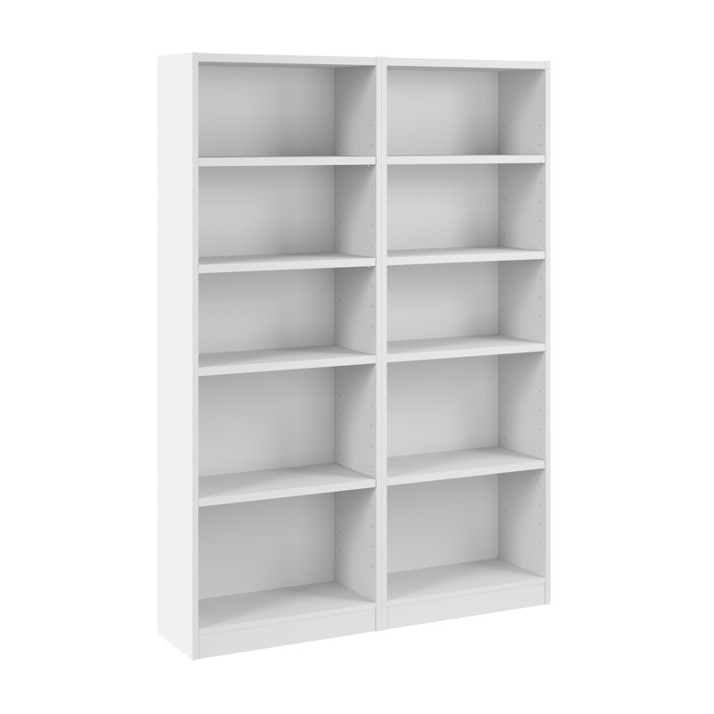 Ensemble de 2 étagères de rangement Wakesha, H 71,46 po x l 25,24 po x P 11,69 po