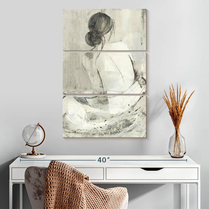 Leisha Evening Neutral, 32" H x 20" W