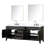 Laurel 80 in W x 22 in D Double Bath Vanity Mirrors with Faucet Set-82319300-82319297
