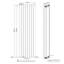 Shonnard Vertical Single Flat Panel Radiator-1033600281-1033453767