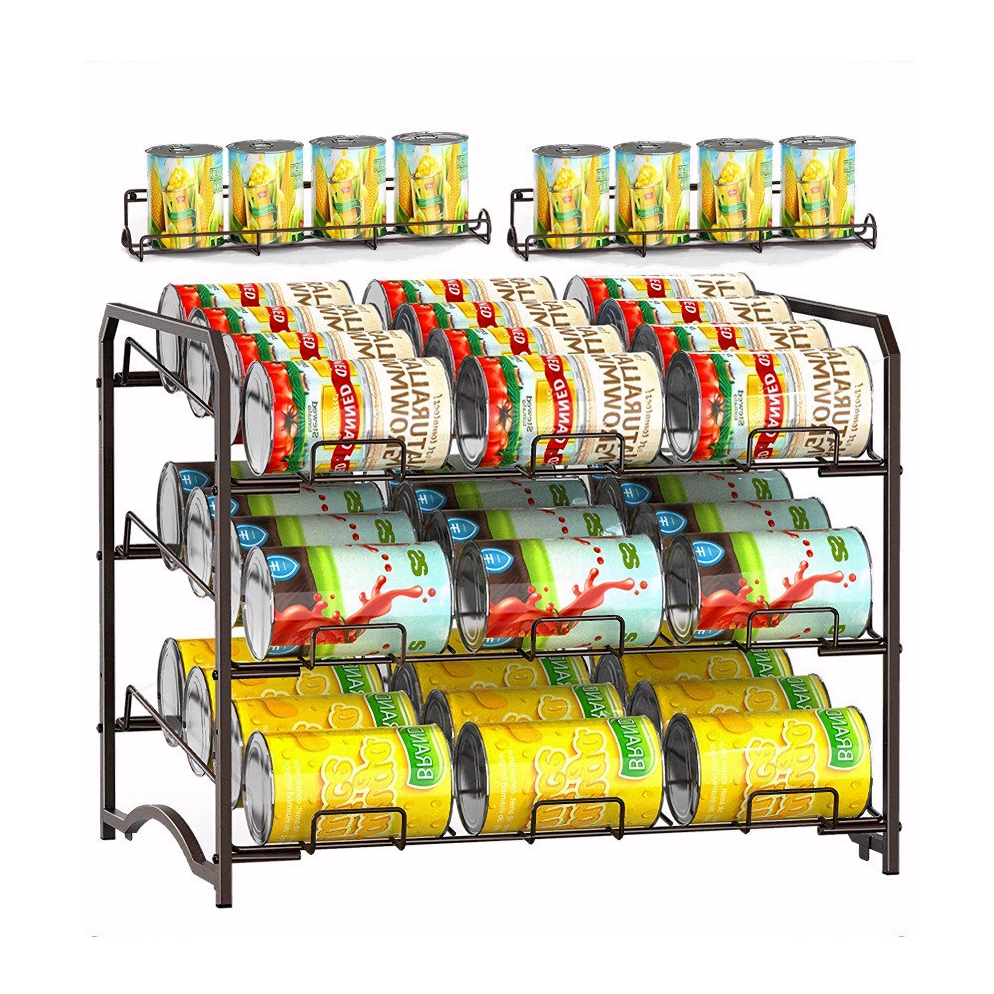 https://assets.wfcdn.com/im/89543065/compr-r85/2499/249964834/condreay-3-tier-stackable-metal-can-organizer-free-standing-can-storage-dispenser-with-side-rack-in-bronze.jpg