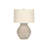 Aya Table Lamp, Linen Shade Jar Body, 25 Inch-103381136-103381138
