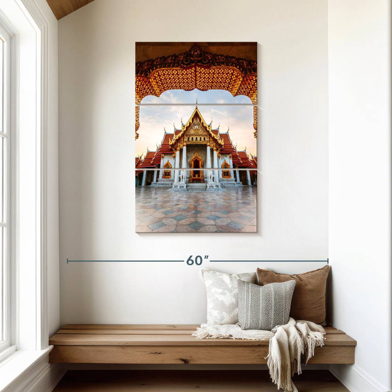 Adella Archway To Marble Temple, 45" H x 28" W