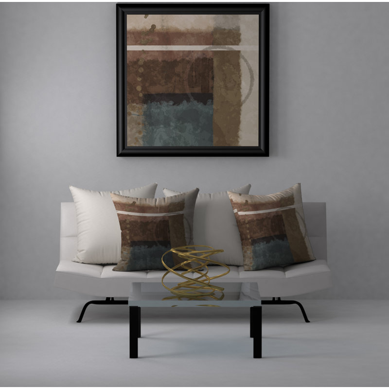Housse de coussin carrée et insert, 20 po X 20 po