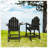 Dutta Outdoor Adirondack Chair-180485245