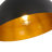 1 - Light Metal Black Dome Semi Flush Mount-2086568058