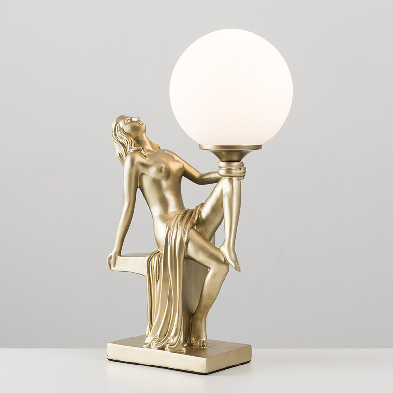 Clawson Lamp, Gold, No