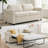 Lark Manor™ Full /Queen Sleeper Sofa with 4" Memory Foam Mattress & Nailhead Trim For Living Room Apartment Office-1280217041-1280214888