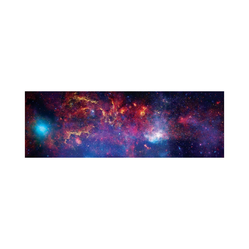 The Central Region Of The Milky Way Galaxy by Stocktrek Images - Wrapped Canvas Panoramic Print