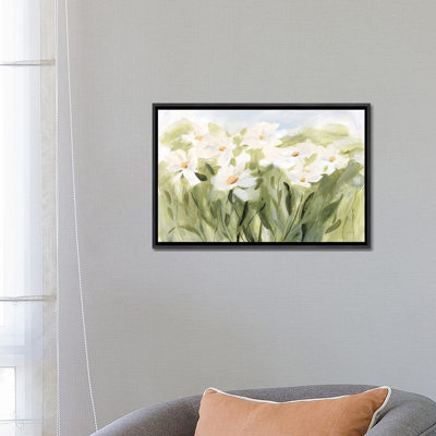 «Daisy Meadow», reproduction d'art sur toile encadrée