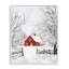 «Red Farmhouse in Snow», estampe numérique, design par Arlington Prints-807447228-807447231