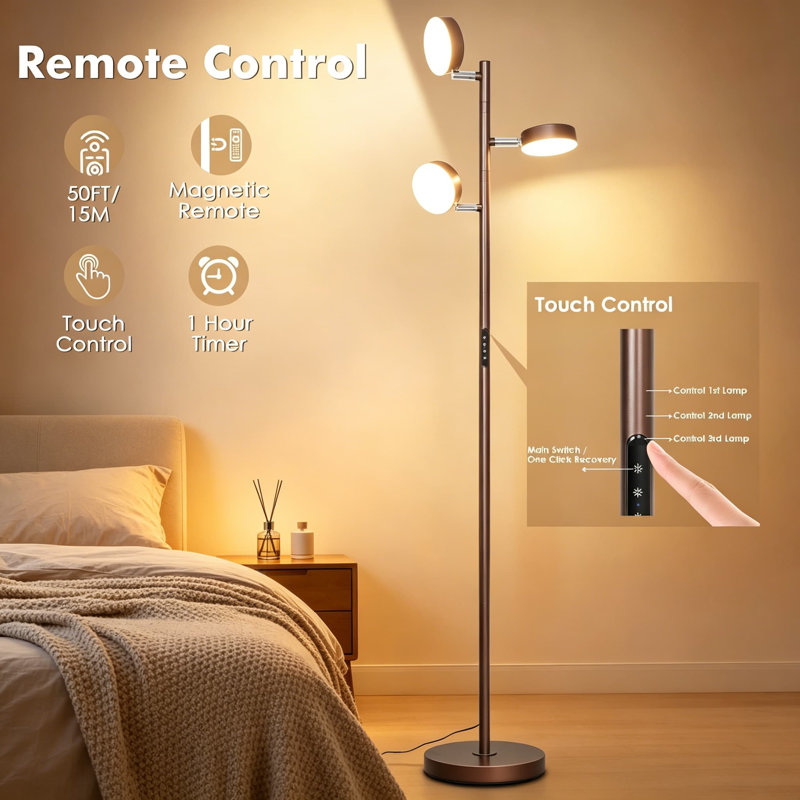 Lampe sur pied Modern Tree
