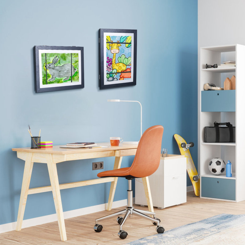 Akshaye Black Storage Picture Frame