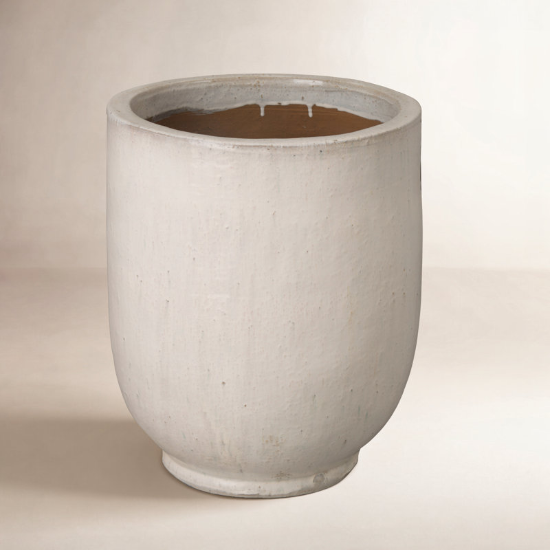 Ceramic Pot Planter, 21.5'' H X 18'' W X 18'' D