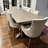 Thickened Fabric Upholstered Wooden Nailhead Dining Chair（Set of 4）-310173345