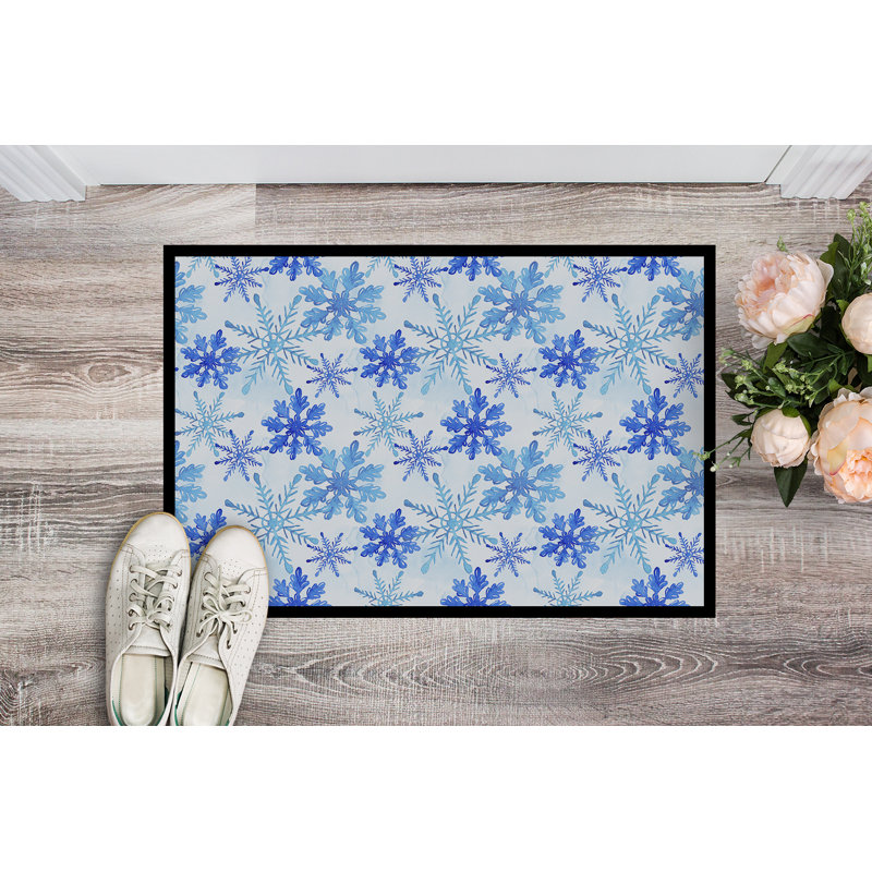 Ashlynn Non-Slip Outdoor Doormat, Rectangle 2' x 3'