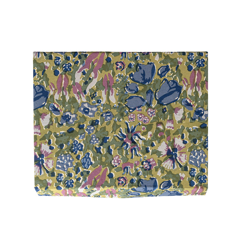 Hand Printed Floral Cotton Rectangular Decorative Box