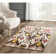 Kline Ikat Hand Tufted Wool Ikat Rug