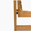 Chaise longue en bois et osier Hampton