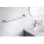 Porte-serviettes mural de 24 po Kree Collection - Or brossé-61773616