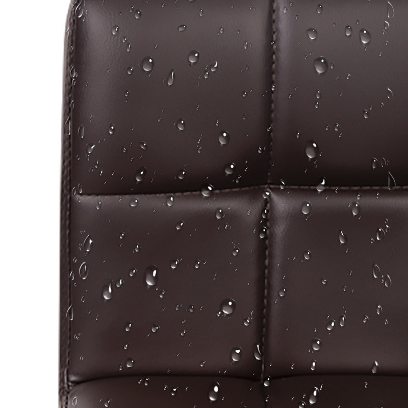 Tabouret pivotant à hauteur réglable Deneena, Brun