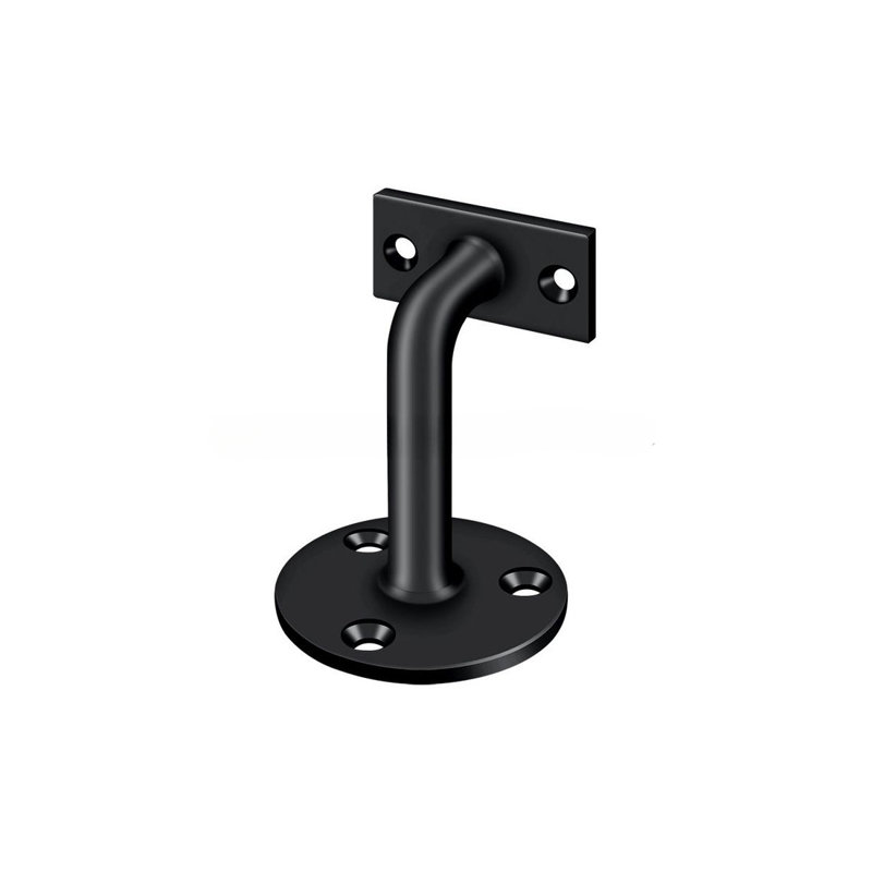 Deltana HRC253U19 Handrail Brackets, 3" Projection in Paint Black, Black