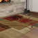 Abercorn Abstract Red/Brown Area Rug