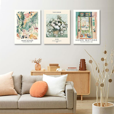 3 Piece Wrapped Canvas Print
