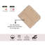 Tapis de bain réversible décontracté 100% coton Casual Elegance Bathmat-1271082748-1271082689