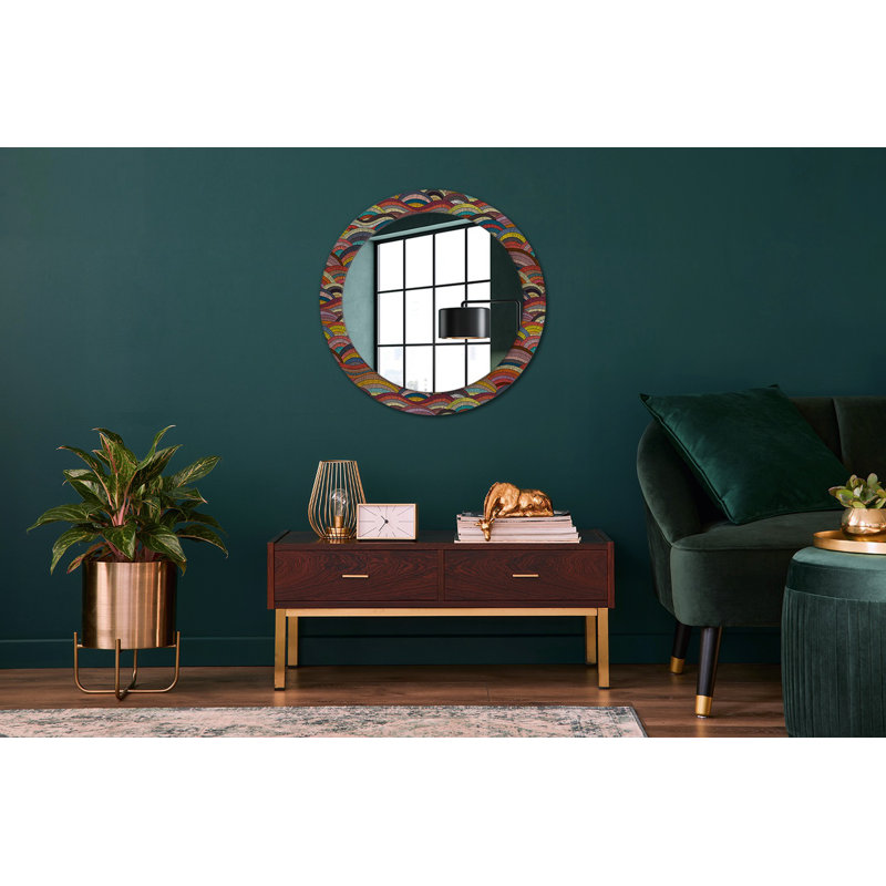 Huldar Glass Flat Wall Mirror