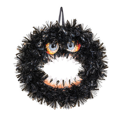 Décoration de porte monstre avec yeux aux couleurs changeantes