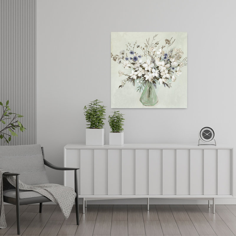 Champ Bouqet, délicat, élégant, art floral traditionnel, H 24 po x l 24 po
