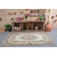 Tapis de cuisine brun, tapis de 3,6 x 6,8 pi, tapis froids, tapis turcs, tapis rétro, tapis marocain