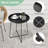 Round Outdoor Side Table , 18 " W 18 " D