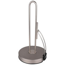 Wayfair Basics® Stainless Steel Freestanding Paper Towel Holder