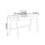 Bureau simple et pratique avec rangement en chêne-336618469