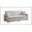 Canapé-lit convertible polyvalent avec dossier inclinable et coussins supplémentaires pour le confort de la maison-1173119473