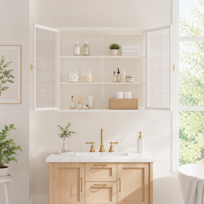 Armoire murale 27,56 po, White