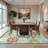  Vintage Botanical Print Area Rug, Washable Non-Slip Soft Carpet for Bedroom, Living Room, Office, Stain-Resistant-1972983367