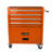 4 DRAWERS MULTIFUNCTIONAL TOOL CART WITH WHEELS-ORANGE-54231959