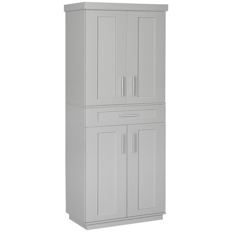 Armoire autoportante avec portes et tiroir HOMcom