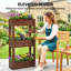 Wood Raised Garden Bed