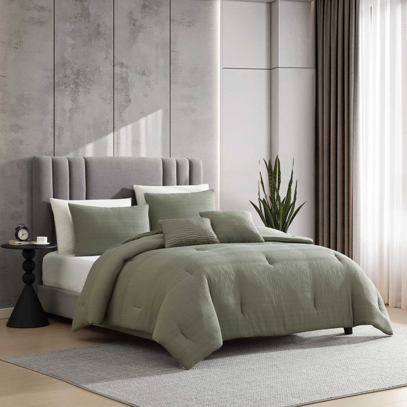 Ensemble d'édredon Kenneth Cole, Édredon grand, Vert