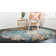Dimonetta Washable Abstract Indoor Rug