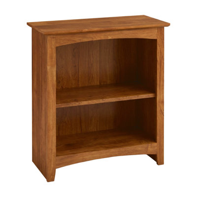 Malani 36" H Solid Wood Classic Bookcase