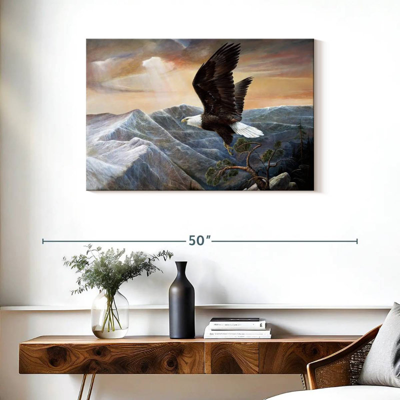 Brampt Eagle's Lair, 24" H x 36" W