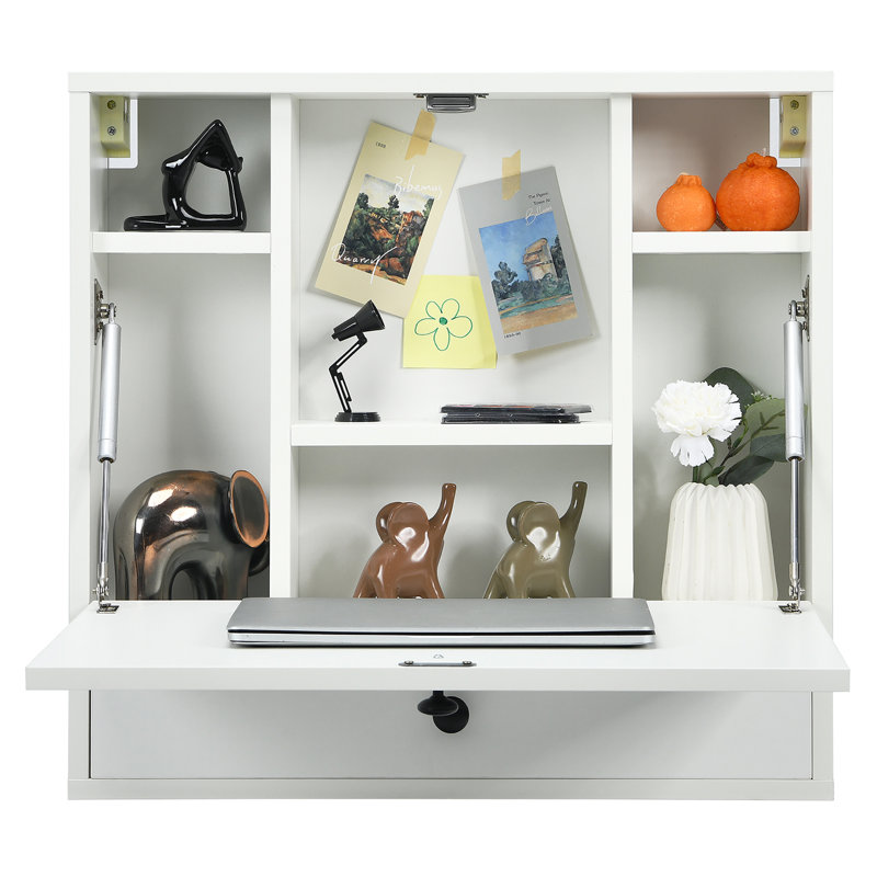 Secretary Desk, White