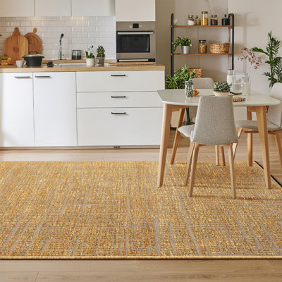 Tapis rustique texturé