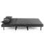 Nari 125.5Cm Linen Armless Sofa Bed-757020075