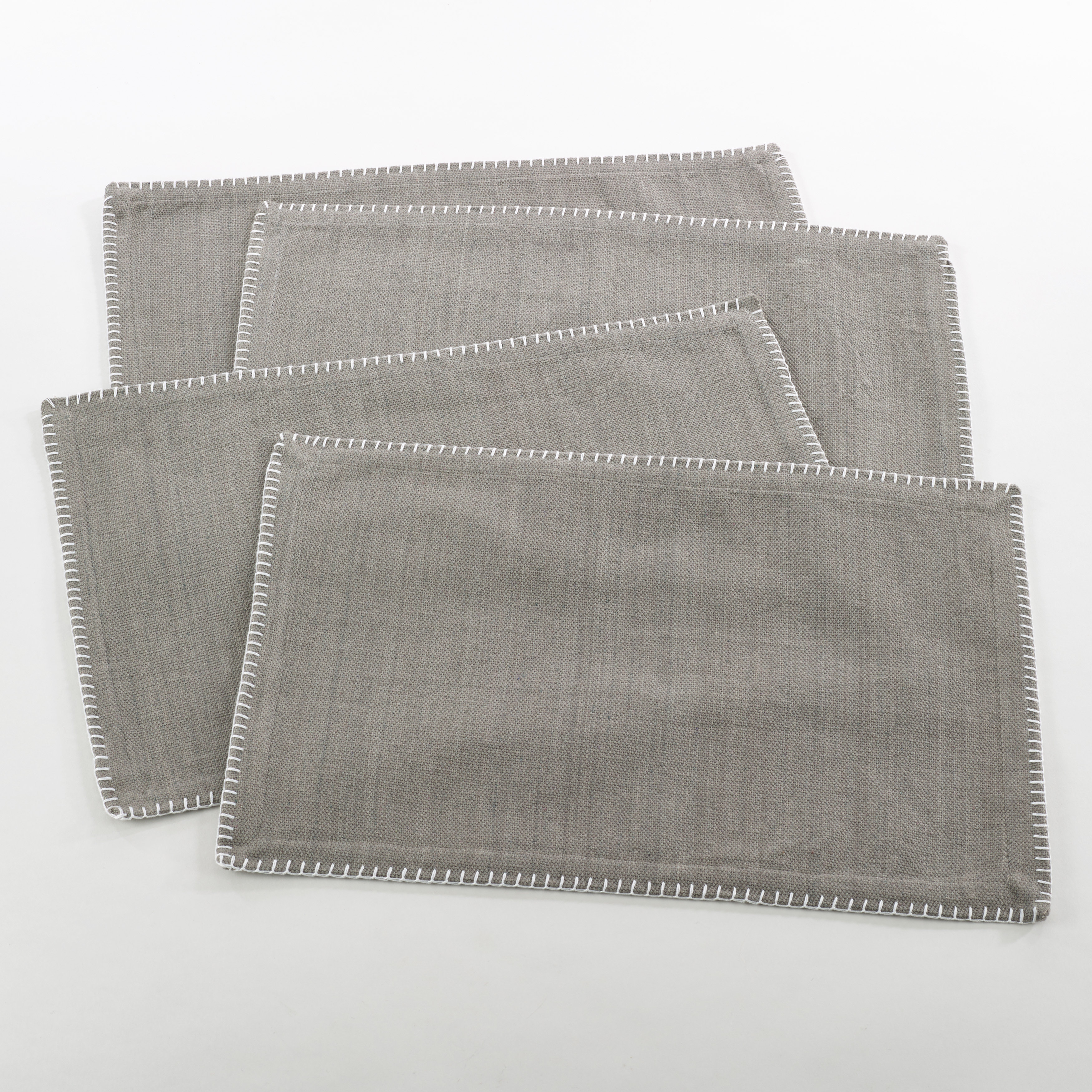 Birch Lane™ Ivara Whip Stitched Design 13" Cotton Placemat & Reviews | Wayfair
